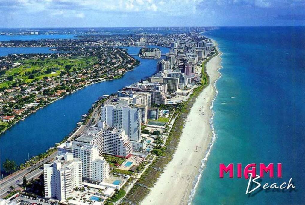 Apartment Right On The Beach! Miami Beach Exterior photo